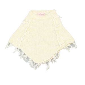 Pink Angel Girls Ivory Poncho size: 18 Months